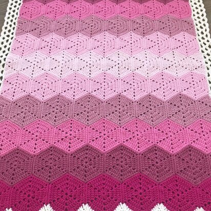 Hexagon Baby Blanket