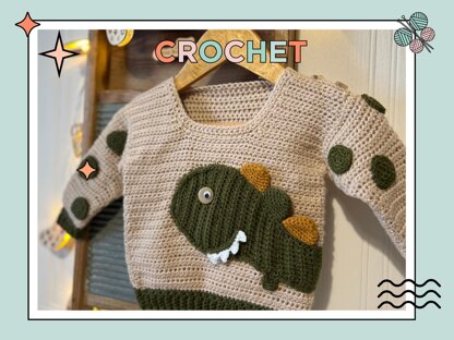 Dinotastic, Crochet Dinosaur Jumper