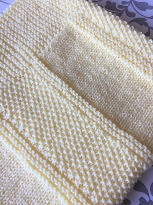 Textured Stripes Baby Blanket