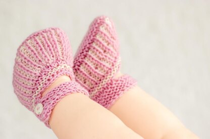 Sweet Ballerina Flats Baby Booties