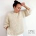 Chunky sweater Alaska Dream in Garter stitch