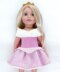 GOTZ/DaF 18" Doll Princess Aurora Dress Set