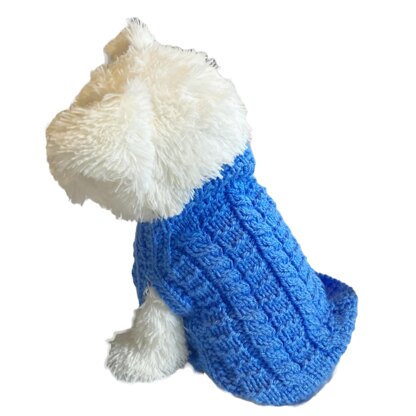 Dog Coat Jumper Knitting Pattern #650