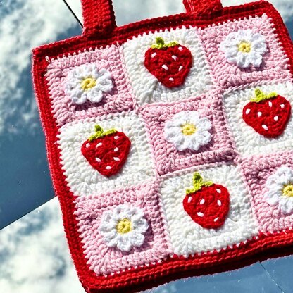 Strawberry Tote Bag