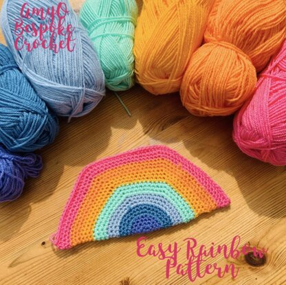 Crochet Rainbow Pattern