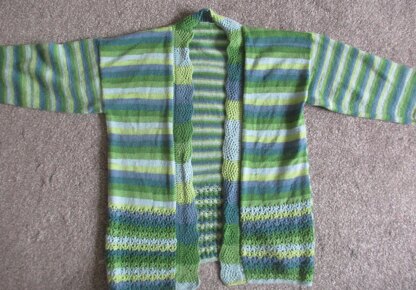 Lace Edged Cardigan