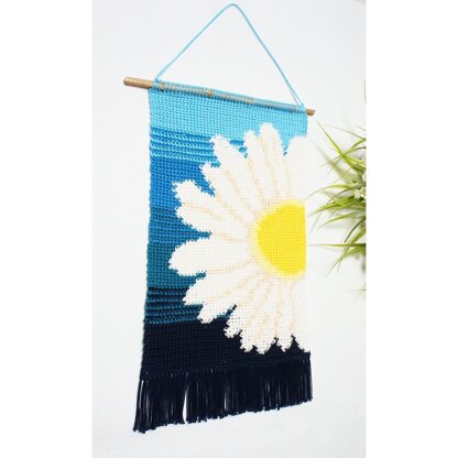 Daisy Flower Wall Hanging