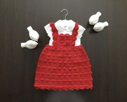 Daphne Pinafore Dress N 489