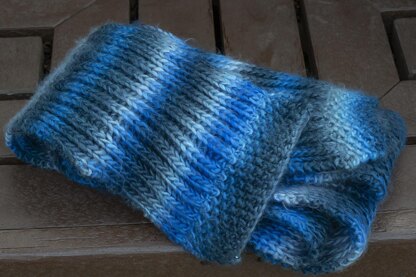 Beginners' Brioche Scarf