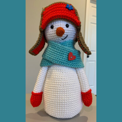 Decor snowman Crochet pattern by Tatiana Kucherovska | LoveCrafts