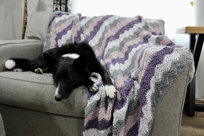 Lilac Blossom Blanket