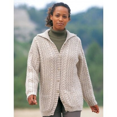 Hepburn Cardigan in Patons Classic Wool Worsted