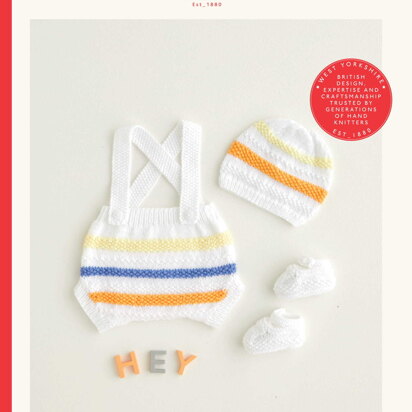 Baby Set in Sirdar Snuggly DK - 5409 - Downloadable PDF