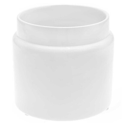 Rico Design Flower Pot Ceramic White  - 14x14x12,5cm