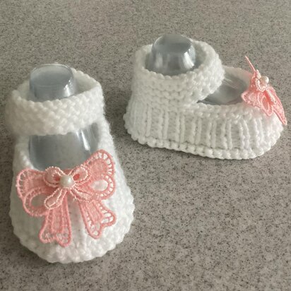 Baby Girl Rib Shoes