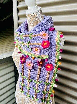 The Garden Path Scarf