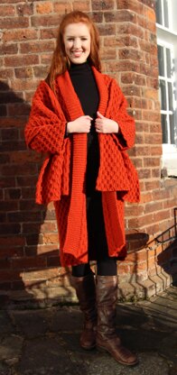 Honeycomb Coat and Shawl