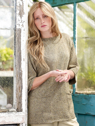 Lambrook Sweater in Rowan Purelife Revive