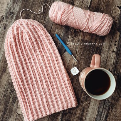 No Slip Stitch Given Beanie