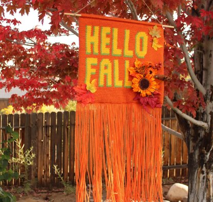 HELLO FALL Banner