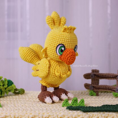 Kweh Bird Amigurumi Pattern – Final Fantasy-Inspired Chocobo Plush (PDF Pattern)