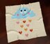 Hearts Rain Cloud Blanket Peach Throw Newborn Afghan C2C CROCHET PATTERN Baby Shower Crib