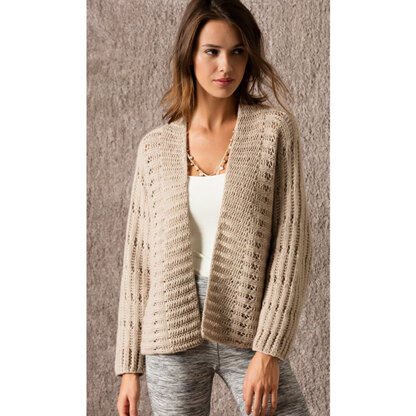 String Buckhead Open-Front Cardigan PDF