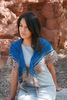 Sandy Skies Shawl