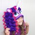 Crochet Unicorn / Pony Hat