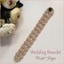Crochet Wedding Bracelet