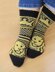 14 sock designs, Patterns in English