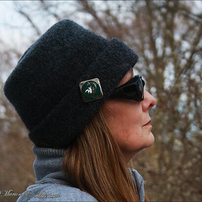 Cuffed Bucket Hat - knitting pattern