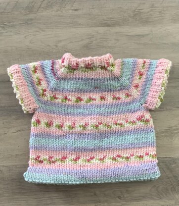 Floral Toddler Sweater