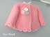Knitting Pattern Baby Girl Jacket Newborn Girl Coat Olivia