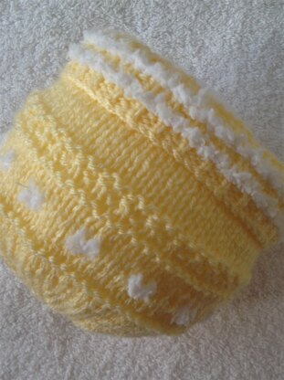 Spring colour Baby beanie hat