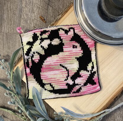 Woodland Rabbit Potholder