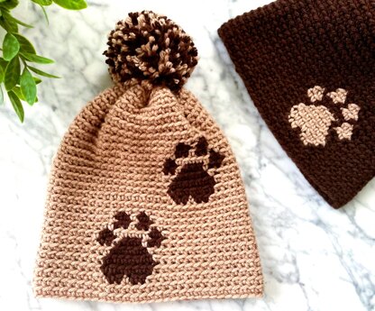 Puppy Paw Beanie