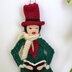 Male Victorian Caroler Bookmark or Ornament