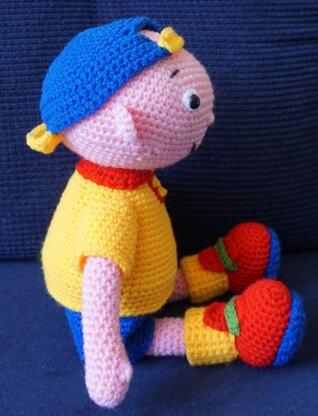 Crochet Pattern for the little boy Caillou!