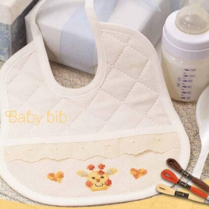 Anchor Baby Bib With Adorable Giraffe - 00600003-00708-03 - Downloadable PDF