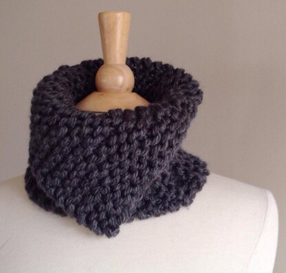 Flip It Knit Chunky Cowl