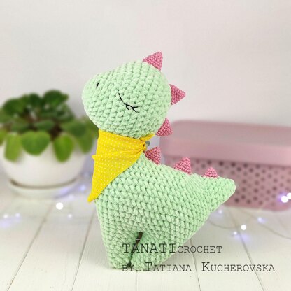 Crochet pattern “Plush DINO”