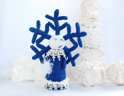 Snowflake Girl. Christmas Ornament