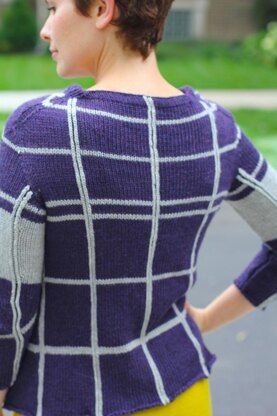 Windowpane Sweater