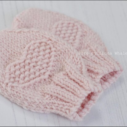 Preemie and Newborn Baby Mittens 'Fay'