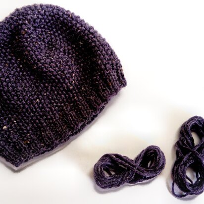 Alpaca purple hat