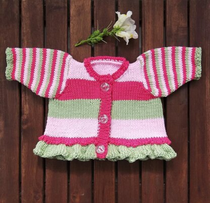 Baby Stripe Cardigan