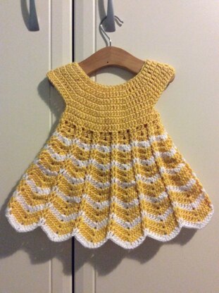 Yellow super star dress