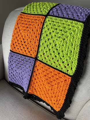 Halloween Granny Throw