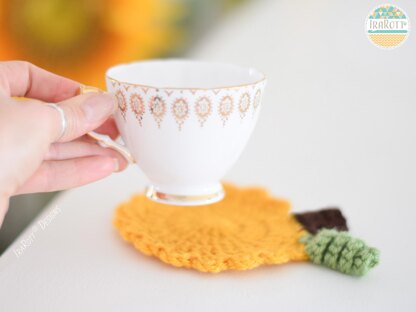 Tea Time Pumpkin Coasters